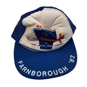 Vintage PAVEWAY III Low Level Laser Bomb Hat Trucker 1982